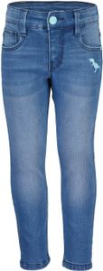 Blue Seven Kinder Jungs Jog-Jeans mit kleiner Dino-Stickerei - Jeanshose im 5-Pocket-Stil