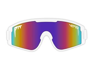 Sonnenbrille Pit Viper The Baby Vipes Sportbrille, Farbe:Miami Nights
