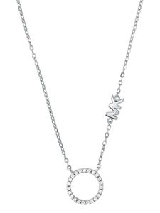 Michael Kors MKC1458AN040 Damen Collier PREMIUM 925 Silber weiß 45 cm