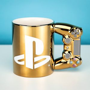 Playstation Dual Shock4 Controller Becher (gold)
