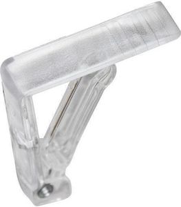 Tischtuchklammer transparent
