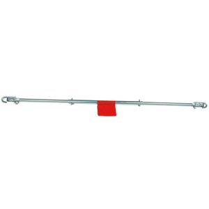 Prolenta Premium Brüder Mannesmann Abschleppstange Silbern 1800 kg 00110