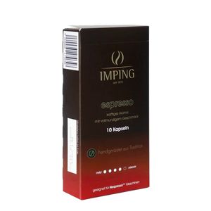 Imping Kaffee Espresso One - 10 x 5g - Caps