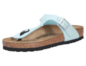 Birkenstock Gizeh Damen Zehentrenner in Grün, Größe 39