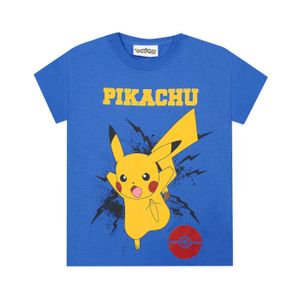 Pokemon - T-Shirt für Jungen NS5406 (158-164) (Blau)
