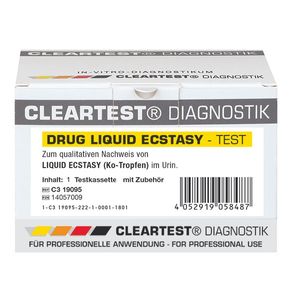 CLEARTEST Liquid Ecstasy zum Nachweis von GHB 1 Stück 1 Stück1 Pack