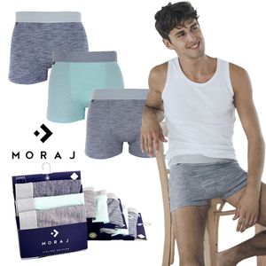 3 balení pánských boxerek MORAJ Shorts Bavlněné spodní prádlo - MBXC650-009 - L