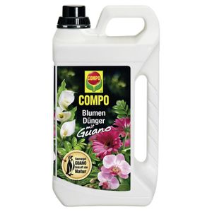 COMPO Blumendünger mit Guano flüssig 5 Liter