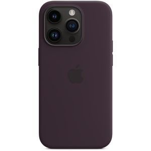 iPhone 14 Pro Silikon Case mit MagSafe - Holunder Handyhülle