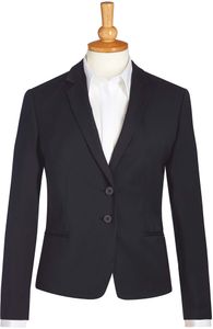 Brook Taverner Damen Blazer Sophisticated Collection Calvi Jacket Schwarz Black 6R(34)