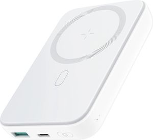 Joyroom Powerbank JR-W020 20W 10000mAh MagSafe mit USB-A zu USB-C Kabel 0,25m Wei