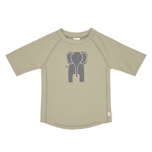 Lässig Splash & Fun UV Shirt Kinder Kurzarm Rashguard -   Elephant olive, 25-36 Monate Gr.  98