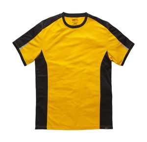 Dickies Pro T-Shirt DP1002 gelb/schwarz Coolcore Worker Shirt Arbeitshemd  S