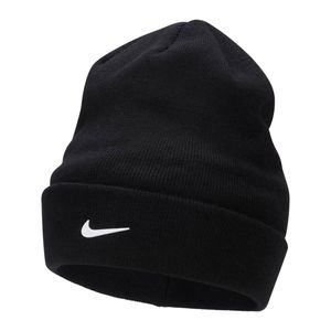 NIKE K NK PEAK BEANIE SC SWSH BLACK/WHITE BLACK/WHITE Jedna velikost