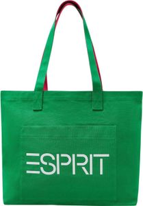 ESPRIT Shopper Schultertasche Logo EW Tote Green grün ESPRIT Shopper Schultertasche Logo EW Tote Green grün