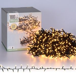 weihnachtsbeleuchtung 1800 Led 36 Meter weiß (extra warm)