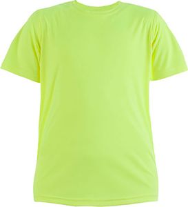 UV-Performance T-Shirt Kinder, Neongelb, 128