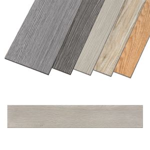 YUENFONG PVC Bodenbelag Vinylboden Selbstklebend 36 Stück 5m², Wasserfest Rutschfest für Küche, Wohnzimmer, Balkon (Weiß oak)