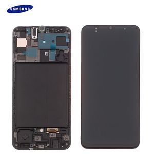 Original Samsung Galaxy A50 A505F LCD Display Touch Screen Bildschirm (Service Pack) GH82-19204A / GH82-19714A / GH82-19713A Black