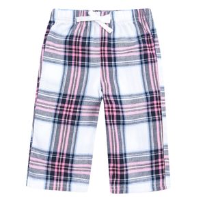 Larkwood - Hosen für Baby - Für die Freizeit RW7329 (68) (Weiß/Pink)
