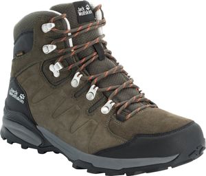 Jack Wolfskin REFUGIO TEXAPORE MID M khaki / phantom 45.5