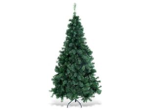 Umelý vianočný stromček CM19722, kovový stojan, 1,8 m, zelený