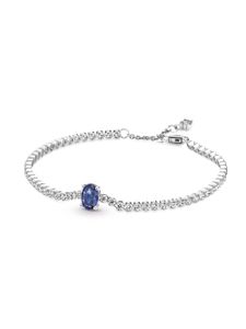 Pandora Armband 590039C01 Sparkling Pave Tennis funkelnde Zirkonia blau leuchtender Kristall Sterling SIlber 925  18