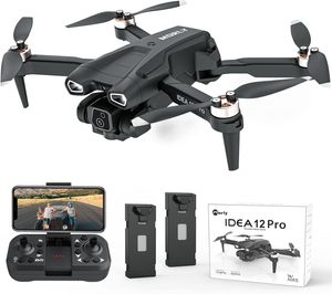 Drohnen mit Kamera Bürstenlosem Motor Drone für Anfänger und Erwachsene mit Motorisch Verstellbare 135° Camera 1080P HD 2 Kameras Drohen 5G WIFI FPV