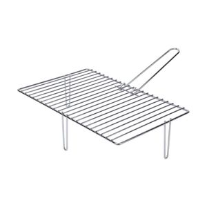 3-beiniger verzinkter Grill für Kamine. 46,6x28cm