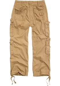 Brandit - Pure Vintage Trouser Schwarz Beige Cargohose Outdoor Army Armeehose   Hose