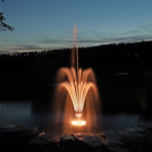 CLGarden Fontänenbeleuchtung LED Ring LEDR20 Beleuchtung für Fontäne Schaumsprudler Wasserspiel Springbrunnen Pumpe