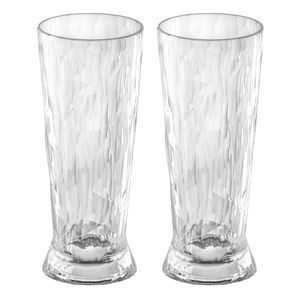 Koziol - Superglas Club No. 10 Bierglas 300 ml 2er-Set