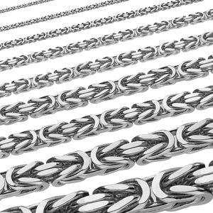 Königskette 925 Sterling Silber für Damen und Herren massiv Halskette oder Armband 2,3-8,3 mm - hochwertige Silberkette in Juwelier Qualität -  Germany - Sehr hochwertige Ausführung, Kettenlänge:21 cm, Kettenbreite:2.3 mm
