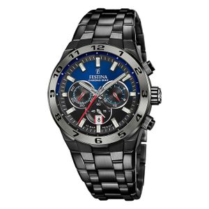 Festina F20673/1 Herrenuhr Chronograph Schwarz/Blau Special Edition