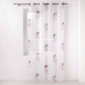 Kindergardine PETITE PRINCESSE, mit Ösen, 140 x 240 cm