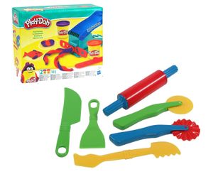 Play-Doh Fun Factory Knetpresse mit Knetwerkzeug Knetmesser Modellierwerkzeug im Set