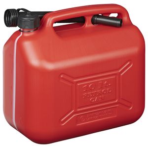 IWH Kraftstoffkanister Kunststoff 20 l rot mit Ausgießer und Füllstandsanzeige