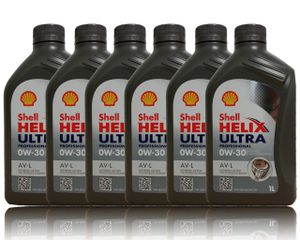 Shell HELIX ULTRA PROFESSIONAL AV-L 0W-30 6x 1Liter
