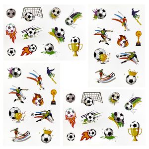 Oblique Unique 42 Fussball Sticker Aufkleber für Kinder Geburtstag Jungs zum Spielen Basteln als Mitgebsel