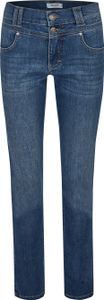 ANGELS JEANS STRETCH SKINNY BUTTON mid blue used 346 1203.3358 36 L32