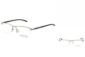Brillenfassung Porsche Design P8371-B-54 ø 54 mm Silberfarben Brillengestell Brille