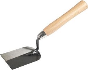 Hufa Gipserspachtel Stahl 80mm mit langem Holzgriff-Heft