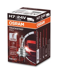 1 Stück OSRAM TRUCKSTAR PRO Next Generation 24V Lampen Birnen für LKW Scheinwerfer / Fassung H7 70W