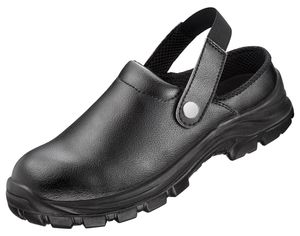 Feldtmann Sicherheits-Clogs Trucker-Clogs schwarz Gr.45 34648-45