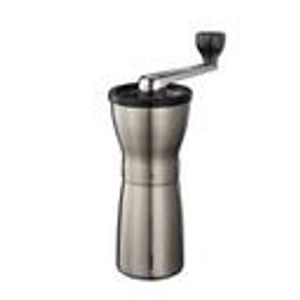Hario Ceramic Coffee Mill Mini-Slim PRO | Kaffeemühle | Edelstahl | MMSP-1-HSV