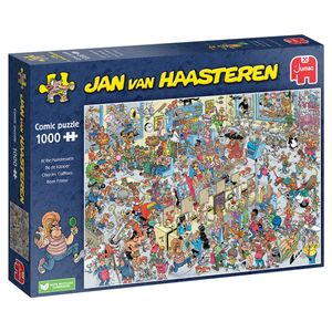 Jumbo Bij de kapper - Jan van Haasteren (1000)