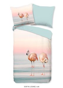 Pure Bettwäsche Flamingo - 135x200 cm - 100% Mikrofaser