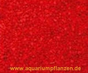 25 kg Farbkies rot, Aquarium, Kies, Bodengrund Deko