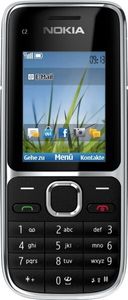 Nokia C2-01, Balken, Single SIM, 5,08 cm (2 Zoll), 3,2 MP, Bluetooth, 1020 mAh