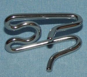 Náhradný článok pre Spiked Shrike 4 cm z nehrdzavejúcej ocele 3,25 mm